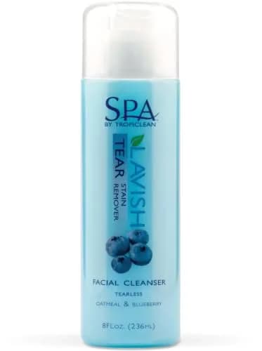 TropiClean SPA Blueberry Facial Shampoo Tear Stain Remover 237ml (8oz) | Gentle & Effective for Dogs thumbnail 1
