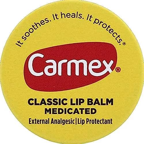 Carmex Lip Balm Jar 0.25 Oz | Soothes & Hydrates with Menthol & Cocoa Butter thumbnail 1