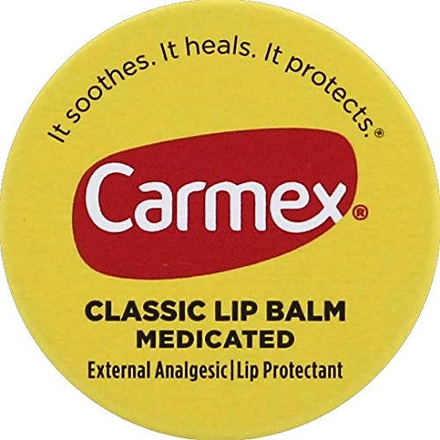 Carmex Lip Balm Jar 0.25 Oz | Soothes & Hydrates with Menthol & Cocoa Butter — 0.25 Ounce