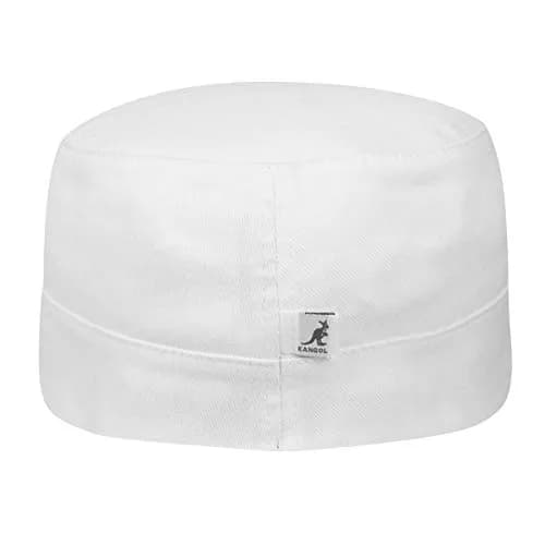 Kangol Cotton Twill Army Cap, Small/Medium, White | Military Style Fashion Hat thumbnail 4