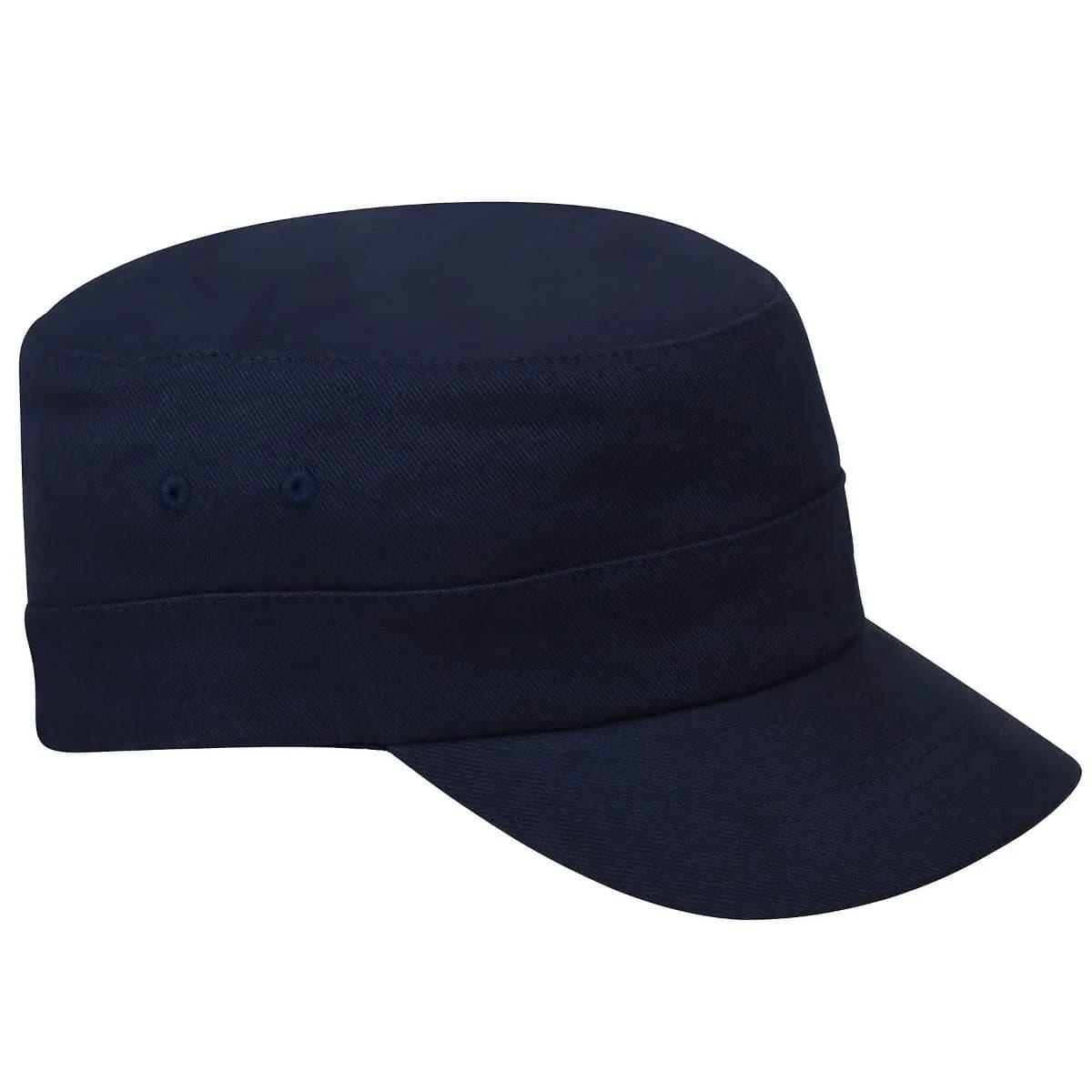 Kangol Cotton Twill Army Cap Navy Large/X-Large | Military Style Hat with Hidden Pocket - view 4