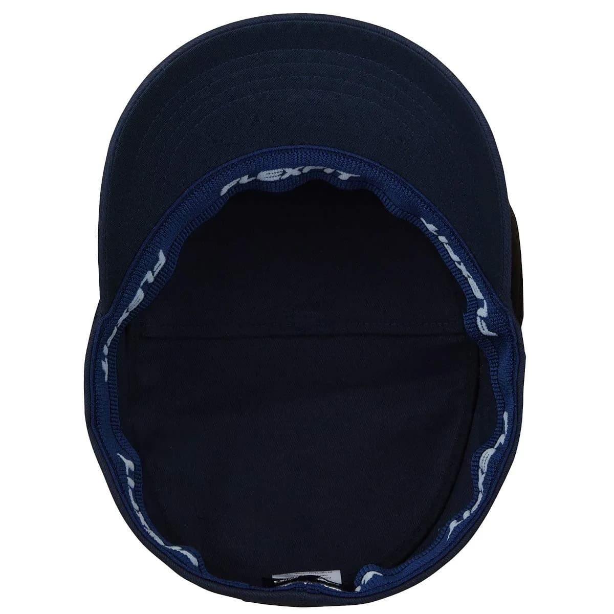 Kangol Cotton Twill Army Cap Navy Large/X-Large | Military Style Hat with Hidden Pocket - view 6