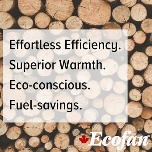 Ecofan AirMax Heat Powered Stove Fan | 175 CFM Airflow, Nickel Finish, Classic Design thumbnail 5