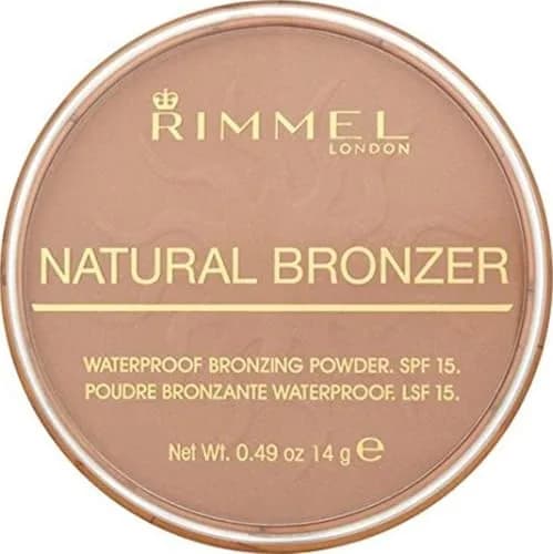 Rimmel London Natural Bronzer Sun Bronze 14g (0.49oz) | Matte Finish for Sun-Kissed Glow thumbnail 1