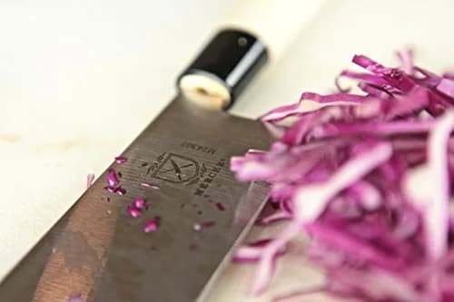 Mercer Culinary Nakiri Vegetable Knife 4" | Japanese Craftsmanship for Precise Vegetable Slicing thumbnail 2