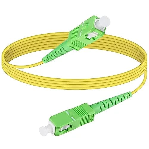 Ultra Spec Cables 10M (32.8 ft) Singlemode Simplex Fiber Optic Cable | SC/APC to SC/APC thumbnail 1