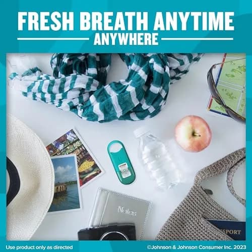 Listerine Cool Mint Pocketmist Oral Care Mist 7.7 ml (0.26 Fl Oz) | Kills 99% Bad Breath Germs thumbnail 6