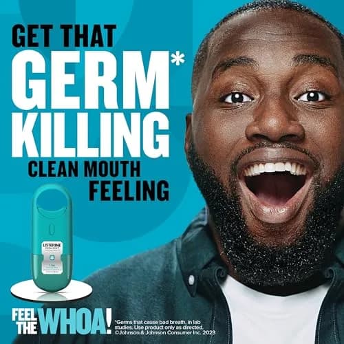 Listerine Cool Mint Pocketmist Oral Care Mist 7.7 ml (0.26 Fl Oz) | Kills 99% Bad Breath Germs thumbnail 2
