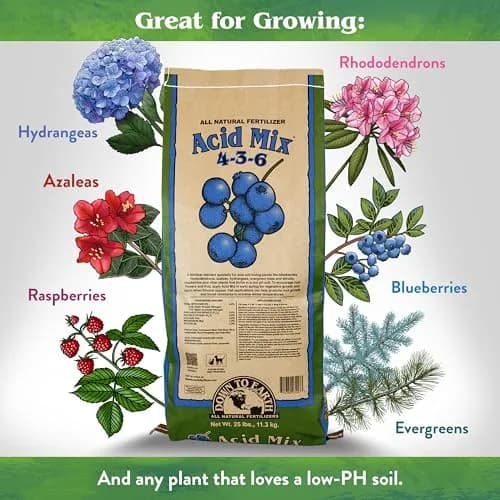 Down To Earth All Natural Fertilizers Organic Acid Mix 25 lb | Acid-Loving Plant Fertilizer thumbnail 2