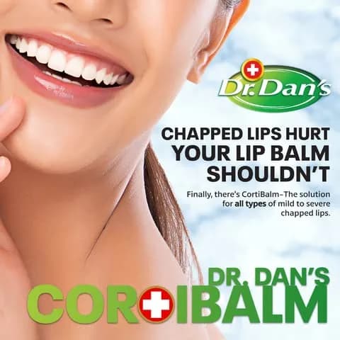 Dr. Dan's Cortibalm 6-Pack Healing Lip Balm for Chapped Dry & Cracked Lips | Hydrocortisone & Beeswax thumbnail 4