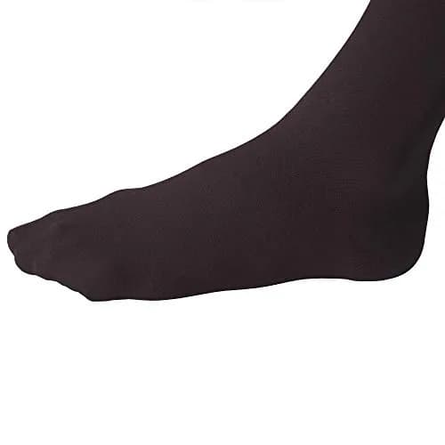 JOBST Relief Knee High 20-30 mmHg Compression Stockings with Silicone Band, Closed Toe, Black, Medium | All Day Wear Support thumbnail 2