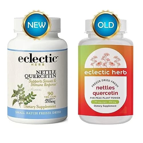 Eclectic Nettles Quercetin Herbal Supplement 90 Count | Supports Sinuses & Nasal Passages thumbnail 2