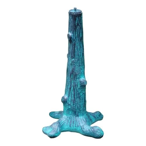 Rome Jewelers ITEM_STAND 16" Pedestal Cast Iron Antique Finish | Garden Sundial Base for Rome thumbnail 1