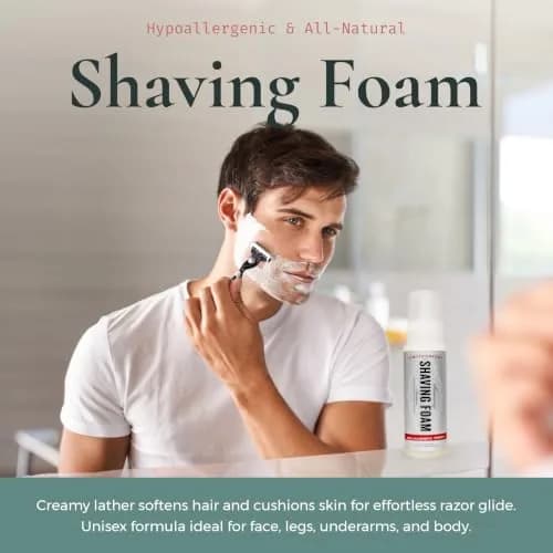 J·R·LIGGETT'S Non-Aerosol Shave Cream for Men and Women 7 oz | Sulfate-Free, Gentle & Hydrating thumbnail 2