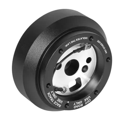NRG Innovations NRG-SRK-170H Racing Style Steering Wheel Quick Release Short Hub Adapter, 6 X 70mm Bolt Pattern, Black Body | Durable, Vehicle-Specific Fit thumbnail 7
