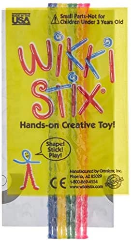 Wikki Stix Fun Paks 50 Pack | Assorted Colors, Non-Toxic, Made in the USA thumbnail 3