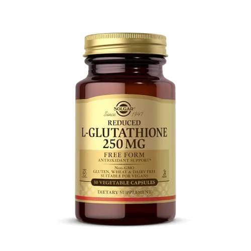 Solgar Reduced L-Glutathione 250 mg Vegetable Capsules | 30 Count (77g) thumbnail 1