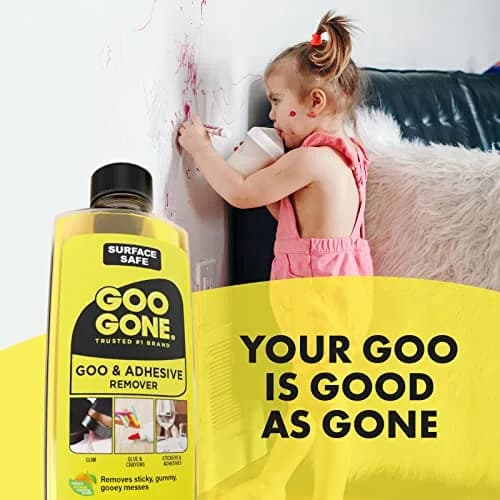 Goo Gone Original Adhesive Remover 4 Fl Oz (118 ml) | Citrus Cleaning Power for Stickers, Labels, Residue, Gum, Grease thumbnail 7
