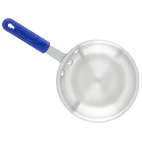Winco 7 Inch Aluminum Fry Pan with Silicone Sleeve | Commercial-Grade, Even Heat Distribution thumbnail 2