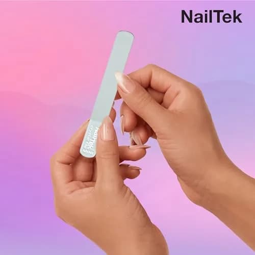 Nail Tek Crystal File - Glass Nail File with Case, Gentle & Durable for Natural Nails, Travel-Friendly 3" thumbnail 4