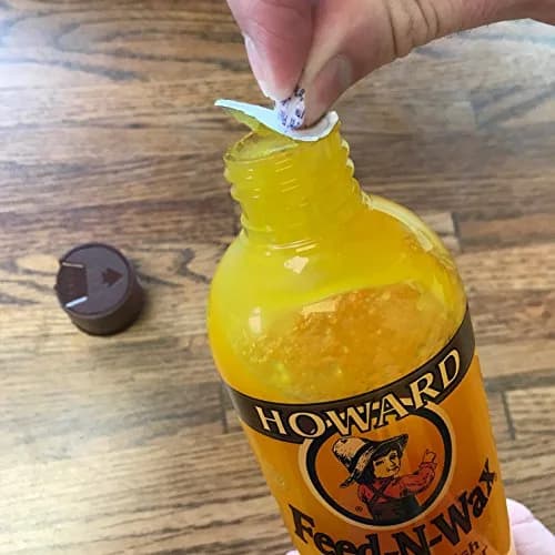 Howard Feed-N-Wax Wood Polish & Conditioner 16 Fl Oz (473ml) | Natural Beeswax & Carnauba Furniture Polish thumbnail 3