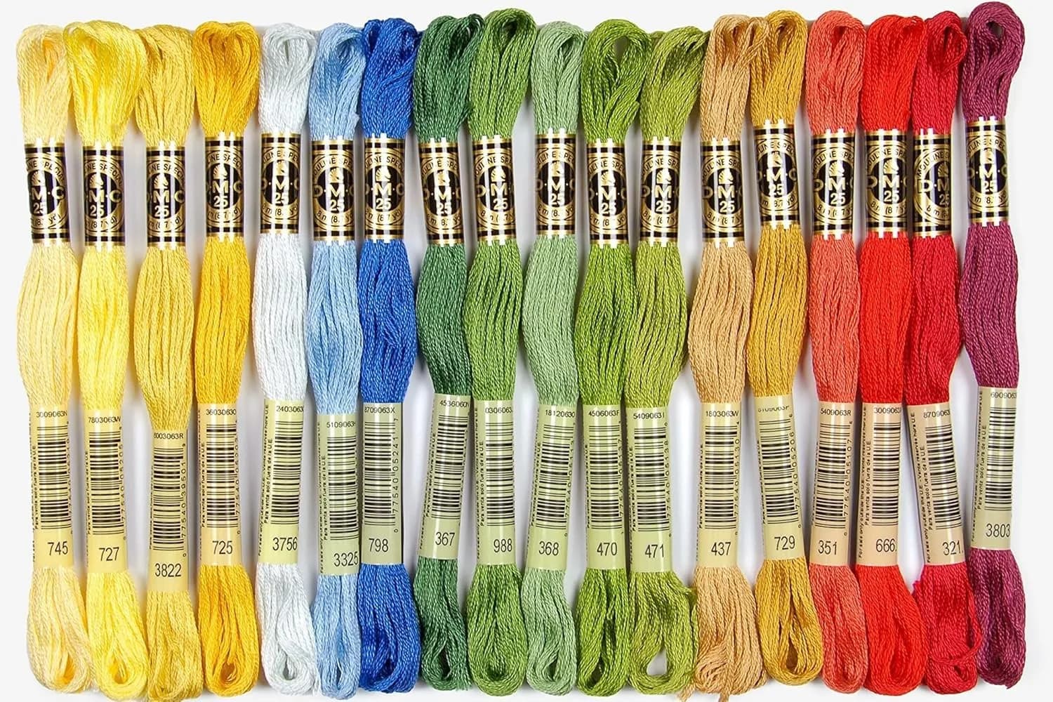 DMC Home Decor Embroidery Floss Pack 8.7yd (245.7m) | 36 Skeins Multicolor Cotton Thread - view 4