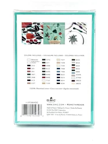DMC Home Decor Embroidery Floss Pack 8.7yd (245.7m) | 36 Skeins Multicolor Cotton Thread thumbnail 2