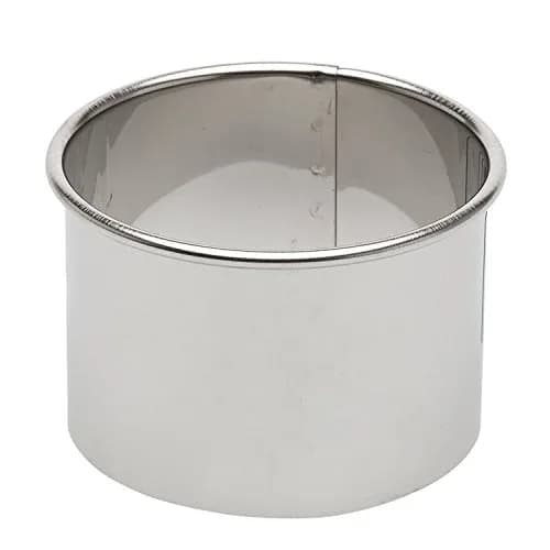 Ateco 2.5-Inch Round Stainless Steel Cookie Cutter | Professional Quality Baking Tool thumbnail 1