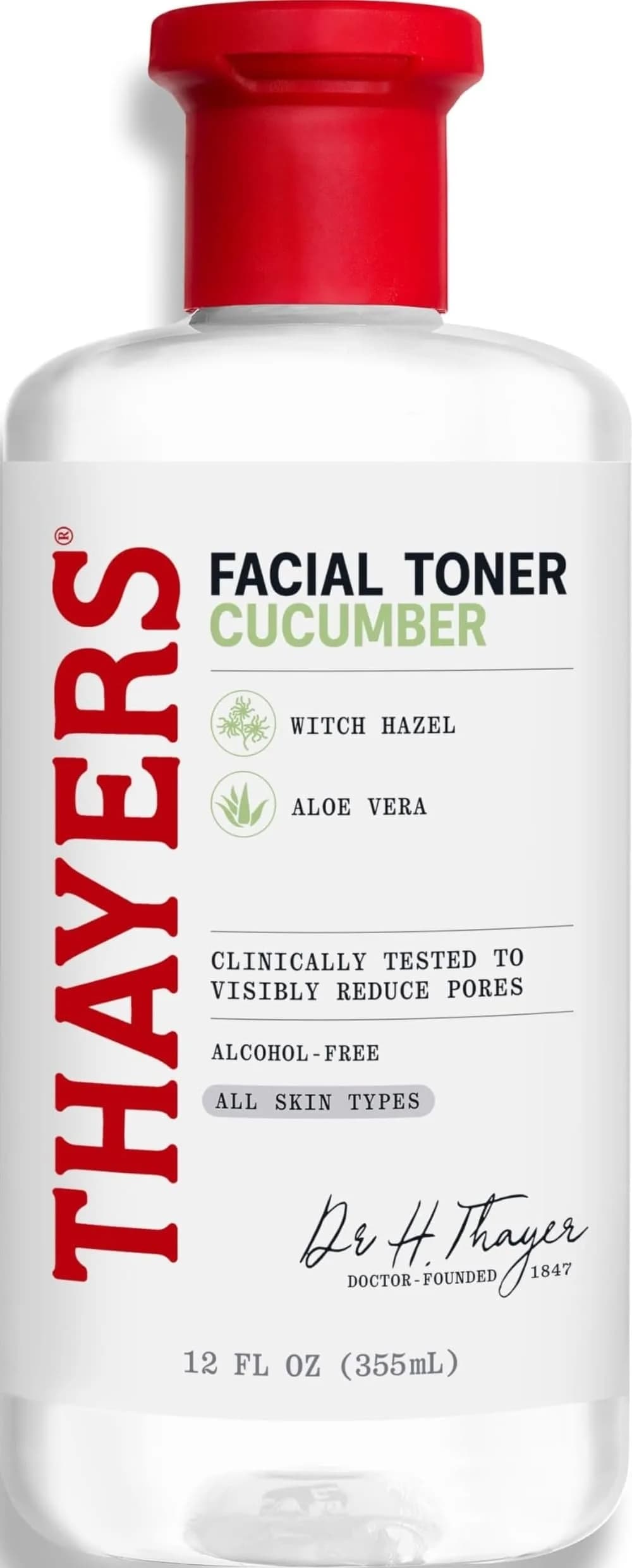 THAYERS Alcohol-Free Lavender Witch Hazel Facial Toner with Aloe Vera 355ml (12 Fl Oz) | Dermatologist Tested & Vegan - main product image