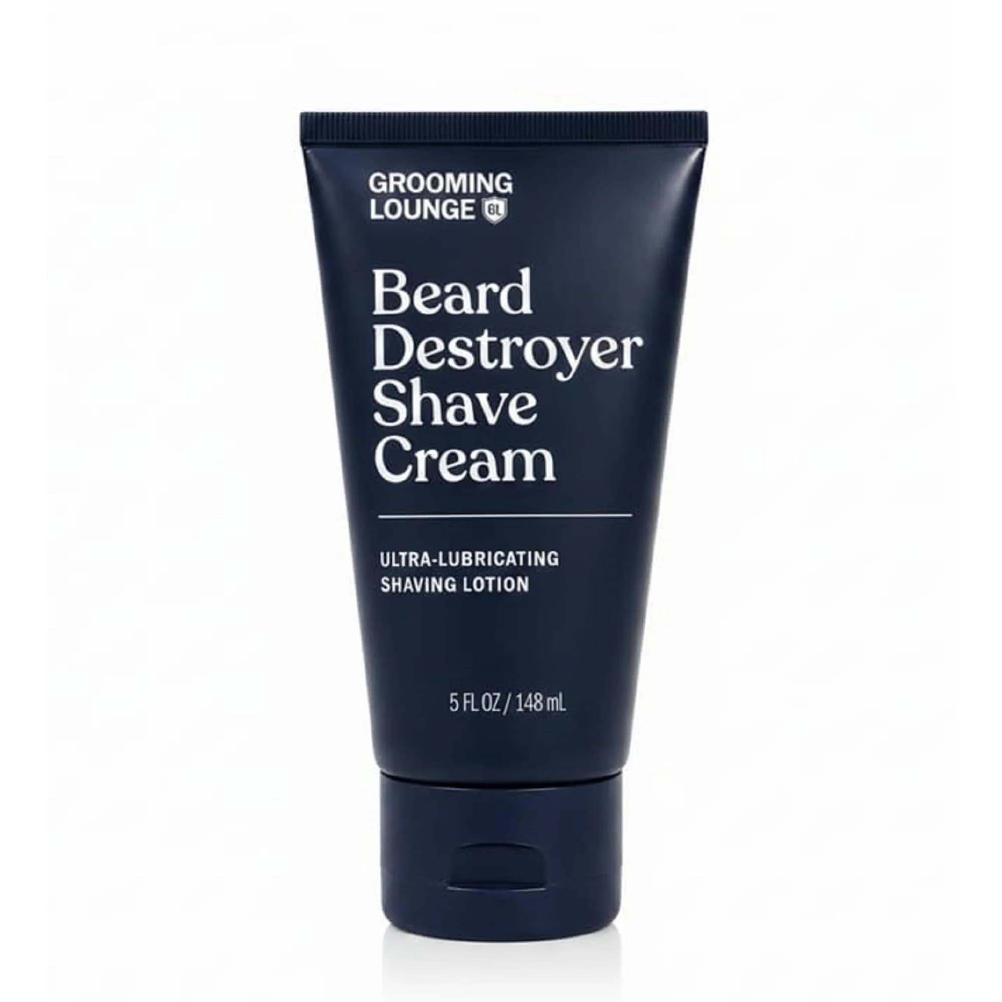 Grooming Lounge Beard Destroyer Shave Cream for Men, Rosemary & Aloe 148ml (5 Fl Oz) | Barber-Crafted Formula for Sensitive Skin - main product image