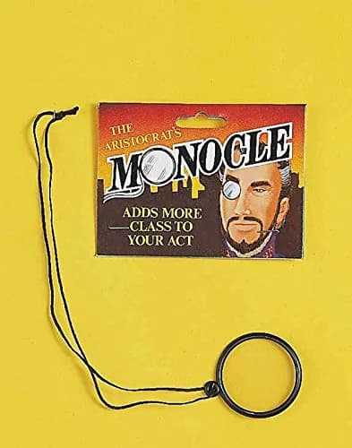 Forum Novelties Monocle - ST | Classic Dress-Up Accessory for Men & Unisex thumbnail 4