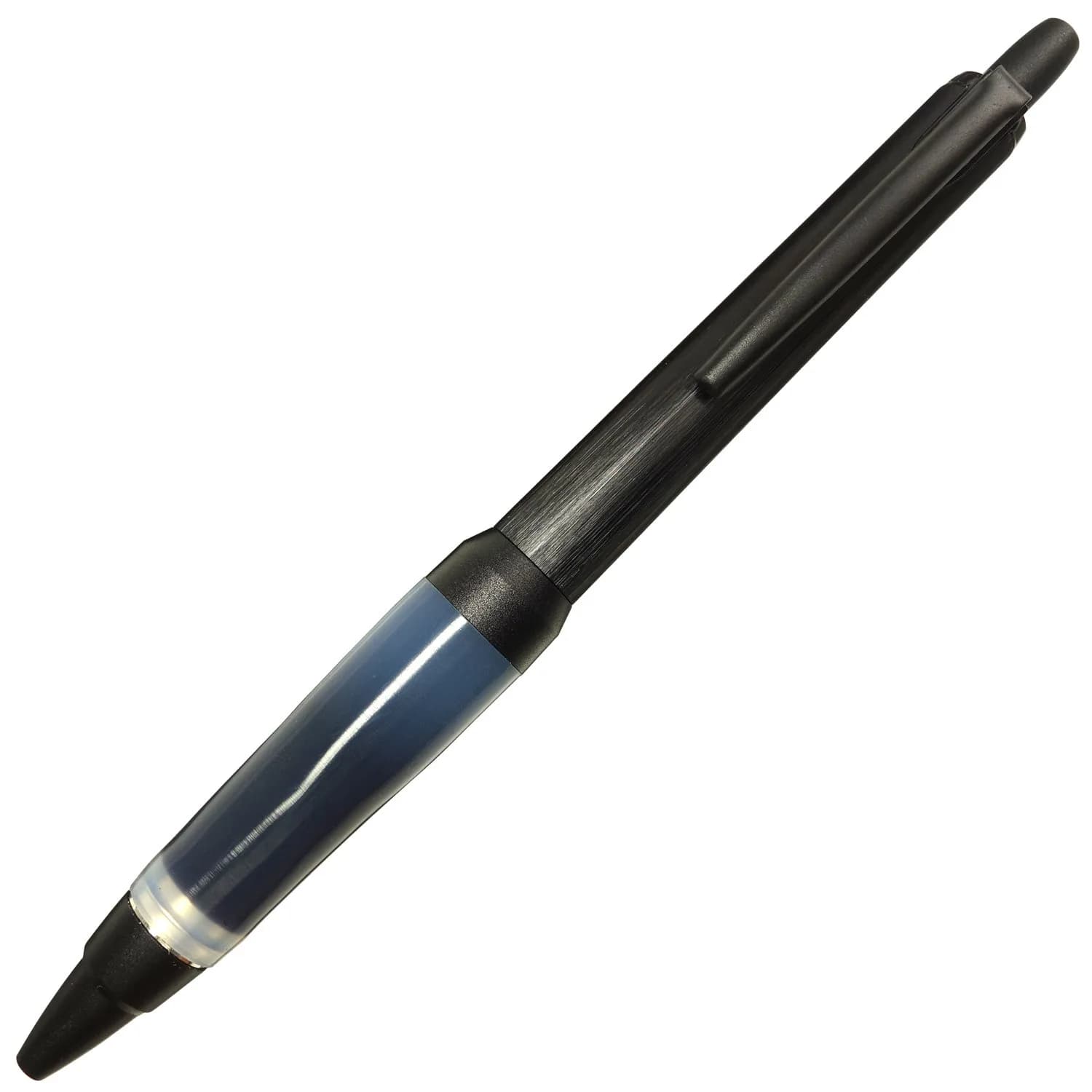uni Alpha-Gel Jetstream Rollerball Pen 0.7 mm Black Body | Smooth Ink Flow Writing Instrument - main product image