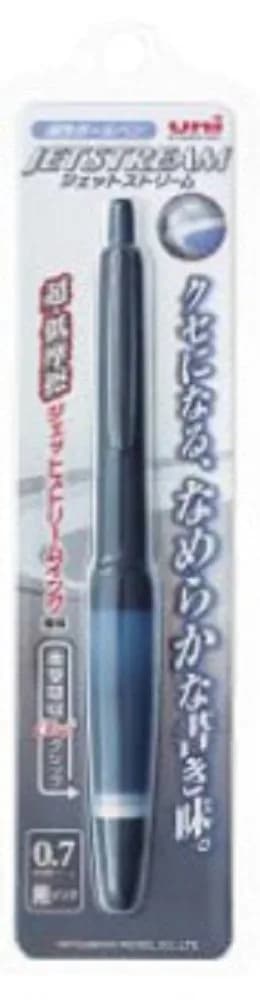 uni Alpha-Gel Jetstream Rollerball Pen 0.7 mm Black Body | Smooth Ink Flow Writing Instrument - view 2