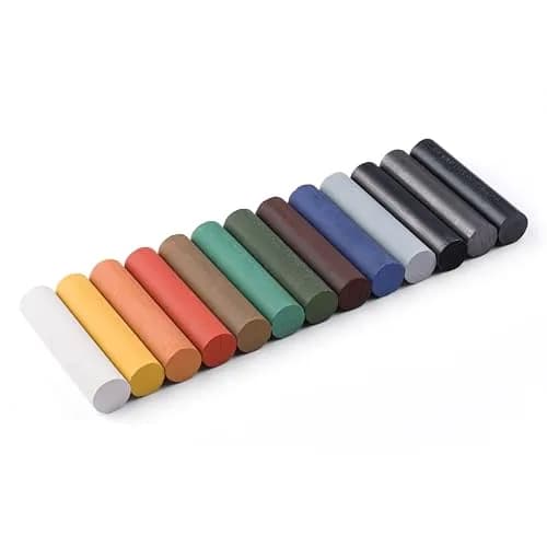 Cretacolor Art Chunky Set, 12 Colors | Water-Soluble Charcoal Sticks for Large Scale Drawings thumbnail 4