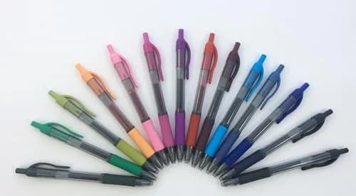 Zebra Pen SARASA Dry X20 Retractable Gel Pen, Blue Ink, 0.7mm, 12-Pack | Smooth Writing, Smudge-Resistant, Ideal for Left-Handed Writers thumbnail 4