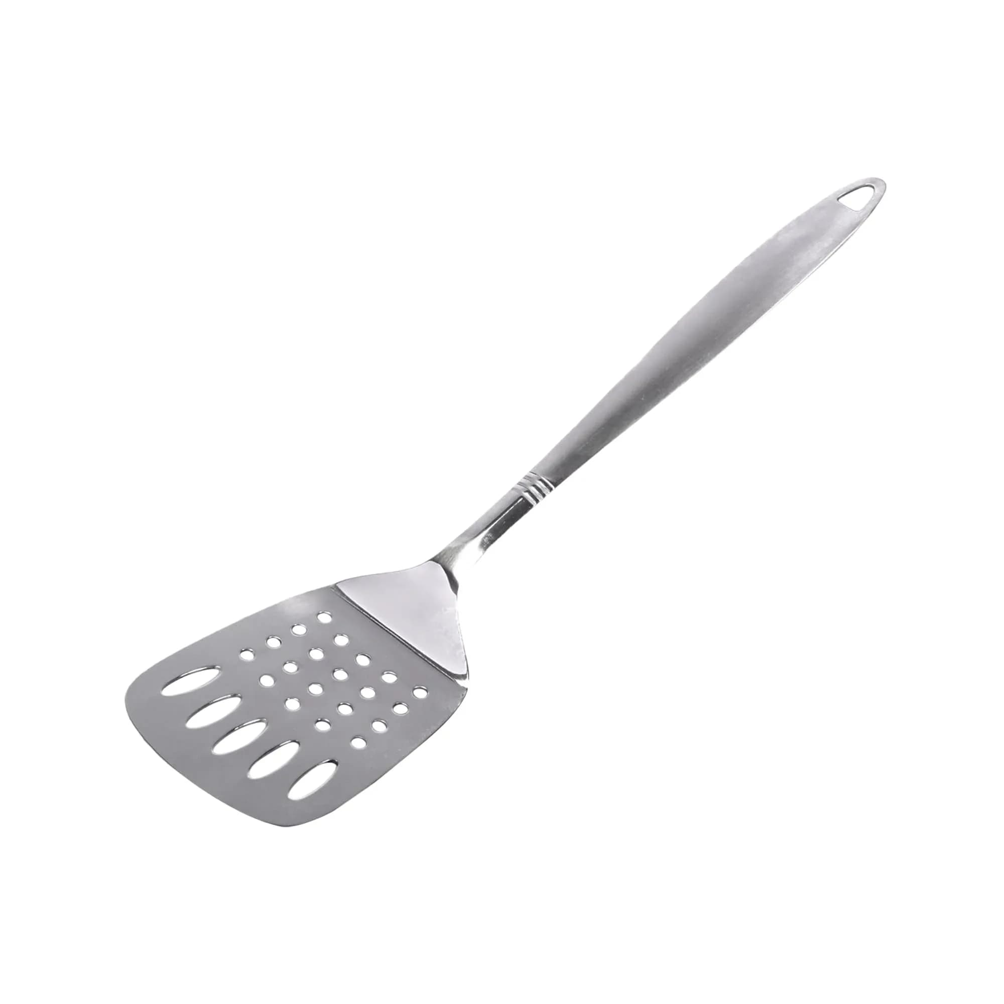 Chef Craft Stainless Steel Slotted Turner | Heavy Gauge, Dishwasher Safe, 12.5 inch