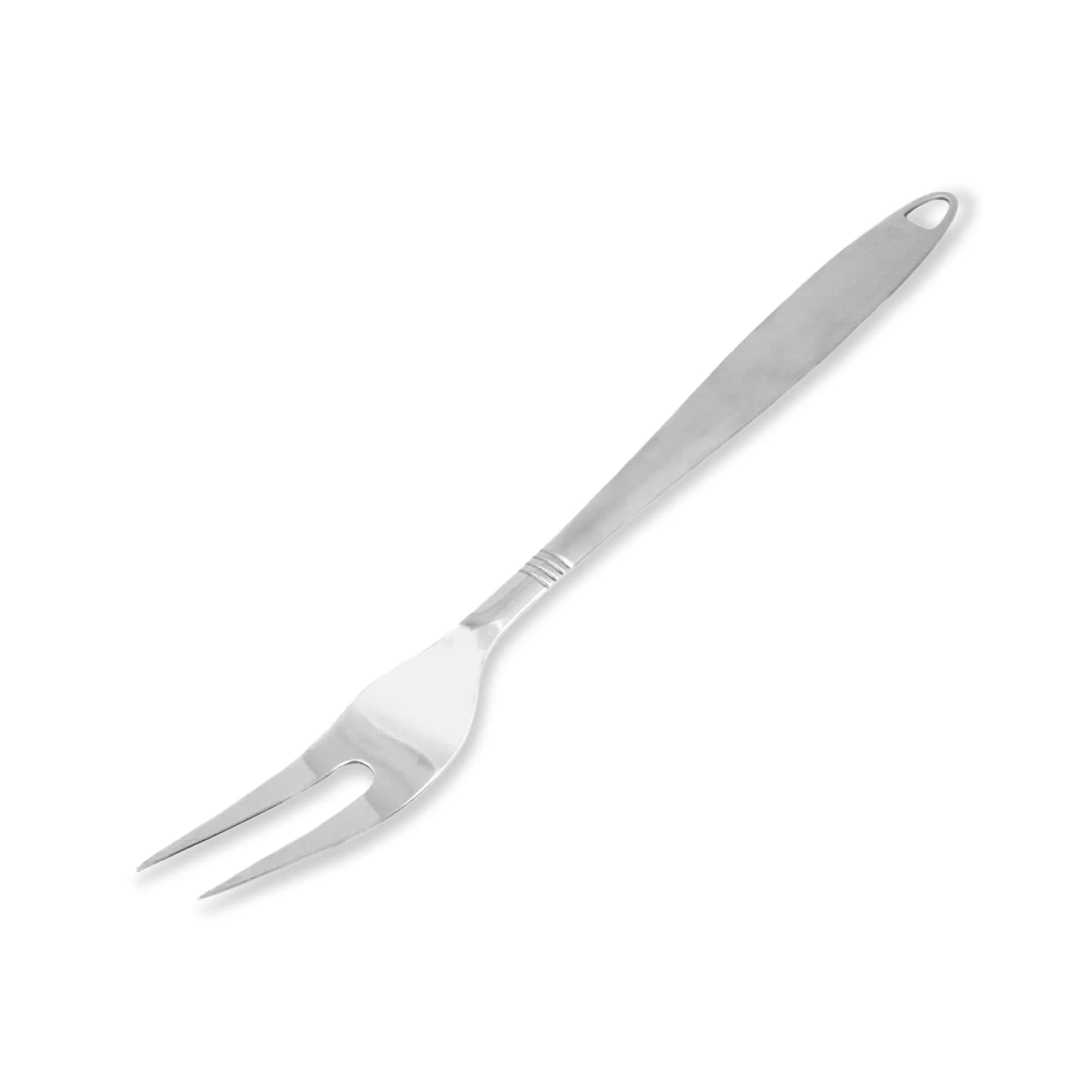 Chef Craft Select Meat Serving Fork 13 inch | Heavy Gauge Stainless Steel with Hanging Hole — Fork