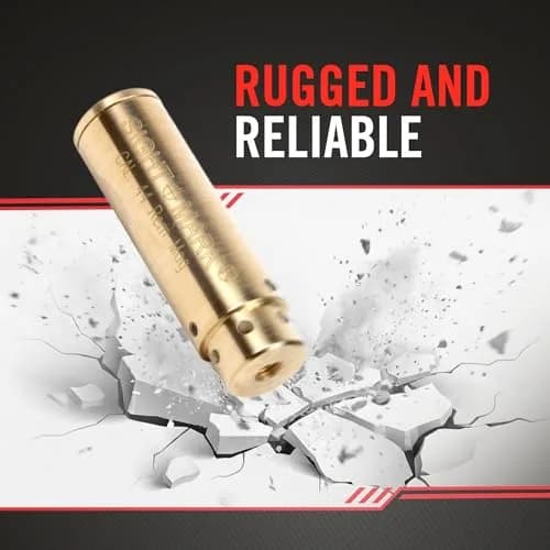 Sightmark .44 Magnum Boresight with Red Laser | Accurate Rifle Zeroing Tool for Hunting & Shooting thumbnail 4
