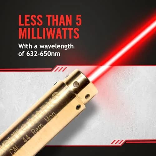 Sightmark .44 Magnum Boresight with Red Laser | Accurate Rifle Zeroing Tool for Hunting & Shooting thumbnail 5