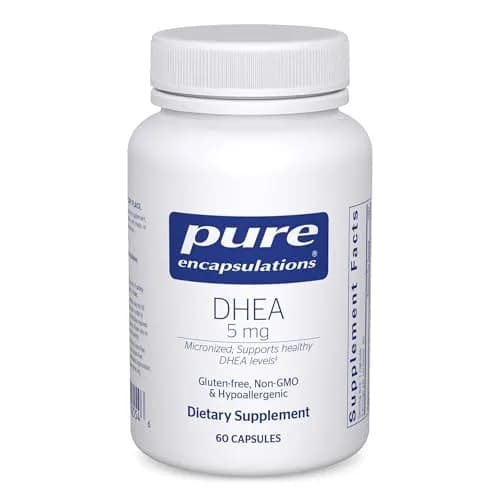 Pure Encapsulations DHEA 5 mg | Nutritional Supplement for Hormone & Immune Support | 60 Capsules thumbnail 1