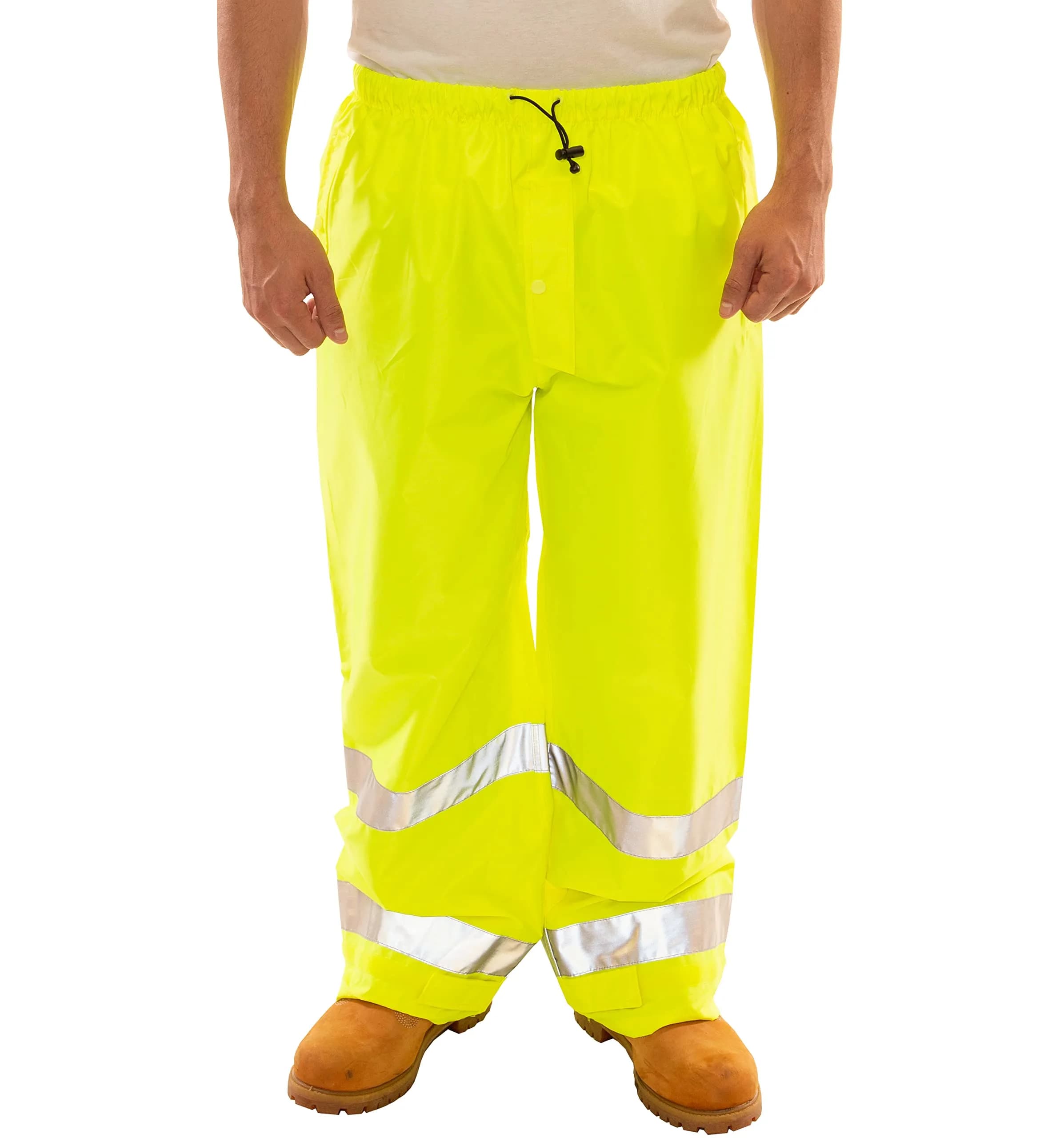 Tingley P23122 High Visibility Safety Pants Small | ANSI 107 Class E Breathable Fluorescent Yellow-Green — Small
