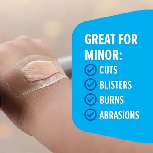 Nexcare Waterproof Clear Bandages Assorted Sizes | 3 Packs, 150 Count thumbnail 7