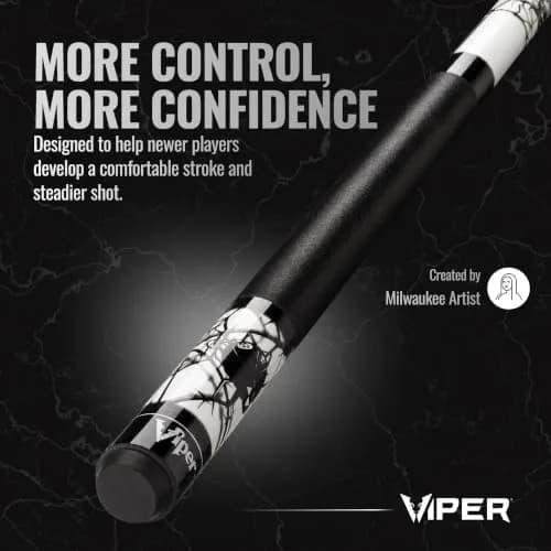 Viper Junior 48" Spider Pool Cue Stick | 16 Oz (454g) Canadian Maple Wood thumbnail 4