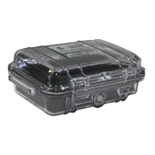 Pelican 1010 Micro Case Black/Clear 13.3cm (5.24" L x 3.23" W x 2.05" H) | IP67 Water Resistant, Crushproof, Dustproof thumbnail 6