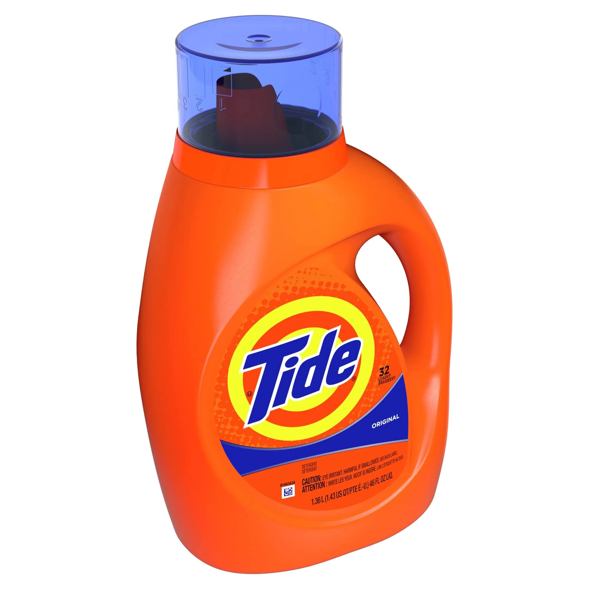 Tide Original Scent Liquid Laundry Detergent 1.56L (50 fl oz) | America's #1 Detergent for Tough Stains - view 4