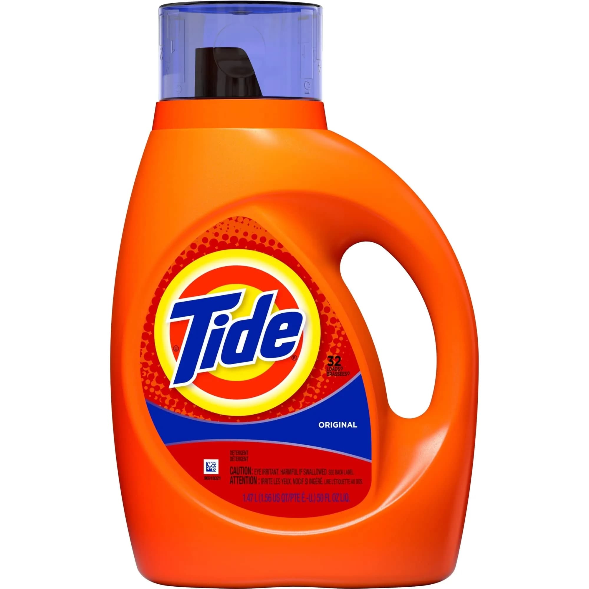 Tide Original Scent Liquid Laundry Detergent 1.56L (50 fl oz) | America's #1 Detergent for Tough Stains - view 7