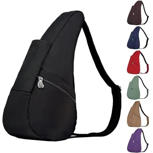 AmeriBag Healthy Back Bag 15" Microfiber Crossbody Sling | Ergonomic, Lightweight & Organized thumbnail 1