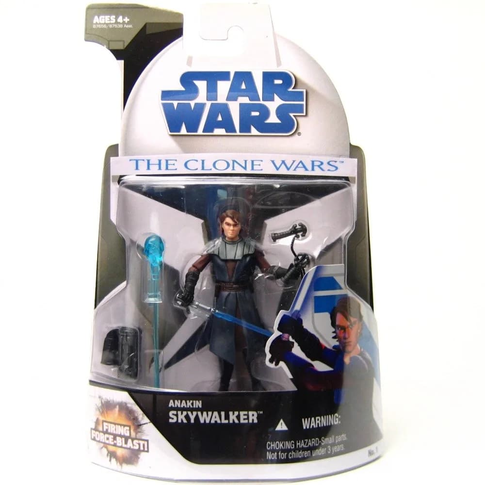 Star Wars The Clone Wars Anakin Skywalker Action Figure 15cm (6 Inch) | ASTM-Tested Toy for Kids 4+ - main product image