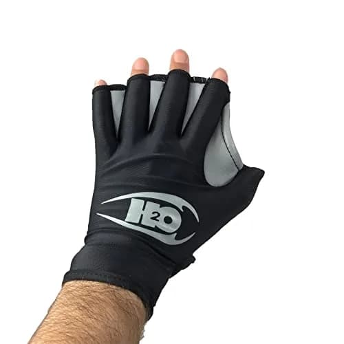 H2ODYSSEY Touch Tipless Half-Finger Gloves (GK-7) - M | Water Sports Gloves, Lycra Back, Nylon Palm thumbnail 4