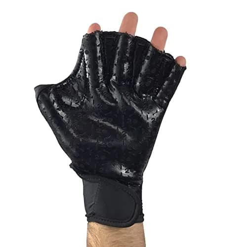 H2ODYSSEY Touch Tipless Half-Finger Gloves (GK-7) - M | Water Sports Gloves, Lycra Back, Nylon Palm thumbnail 5